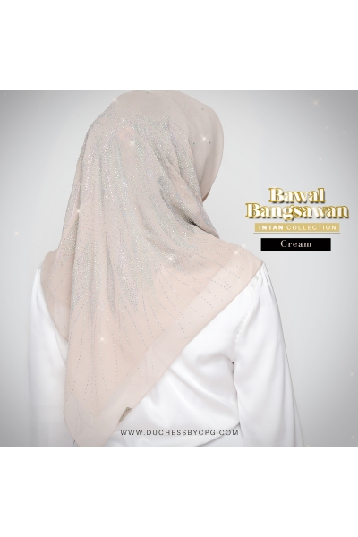 BAWAL BANGSAWAN LUXE INTAN - CREAM